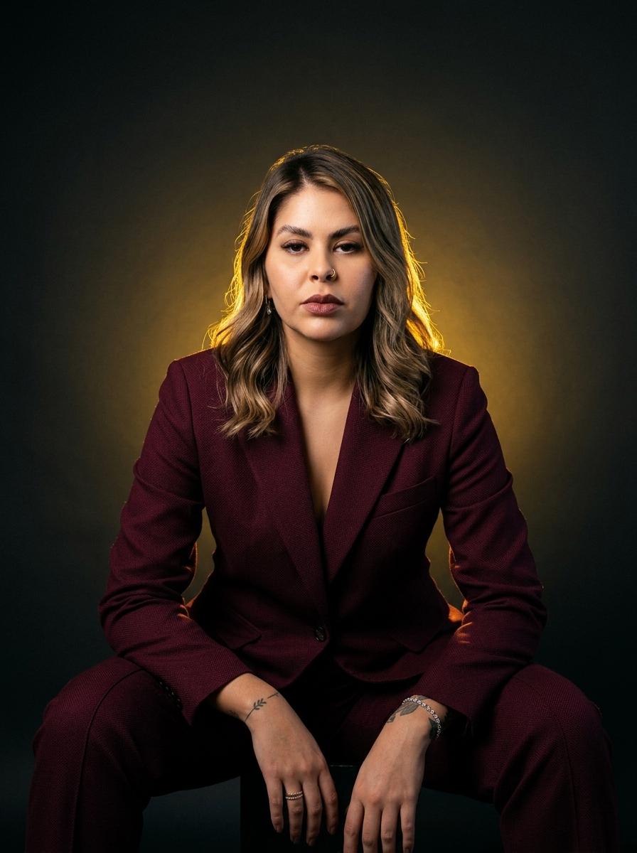 Retrato profissional de Amanda Ribeiro, tecnóloga em estética e criadora da Ultradrenagem